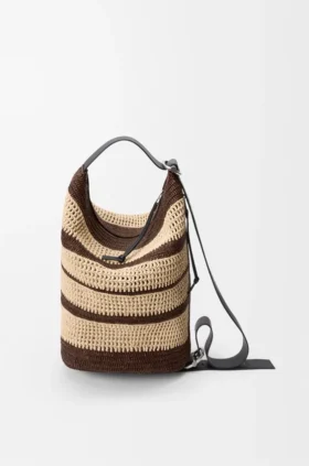 Loop Bucket en rafia