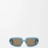 Mini Anagram Steps: Gafas de sol rectangulares Mini Anagram Steps: Gafas de sol rectangulares