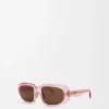 Mini Anagram Steps: Gafas de sol rectangulares Mini Anagram Steps: Gafas de sol rectangulares