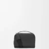 Mini bolso cruzado para cámara en piel de becerro de grano suave Mini bolso cruzado para cámara en piel de becerro de grano suave