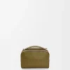 Mini bolso cruzado para cámara en piel de becerro de grano suave Mini bolso cruzado para cámara en piel de becerro de grano suave