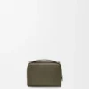 Mini bolso cruzado para cámara en piel de becerro de grano suave Mini bolso cruzado para cámara en piel de becerro de grano suave