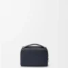 Mini bolso cruzado para cámara en piel de becerro de grano suave Mini bolso cruzado para cámara en piel de becerro de grano suave