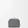 Mini bolso cruzado para cámara en piel de becerro de grano suave Mini bolso cruzado para cámara en piel de becerro de grano suave