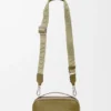 Mini bolso cruzado para cámara en piel de becerro de grano suave Mini bolso cruzado para cámara en piel de becerro de grano suave