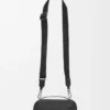 Mini bolso cruzado para cámara en piel de becerro de grano suave Mini bolso cruzado para cámara en piel de becerro de grano suave