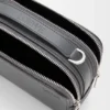 Mini bolso cruzado para cámara en piel de becerro de grano suave Mini bolso cruzado para cámara en piel de becerro de grano suave