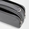 Mini bolso cruzado para cámara en piel de becerro de grano suave Mini bolso cruzado para cámara en piel de becerro de grano suave