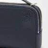 Mini bolso cruzado para cámara en piel de becerro de grano suave Mini bolso cruzado para cámara en piel de becerro de grano suave