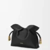 Mini bolso de mano Coil Flamenco en piel de becerro napa Mini bolso de mano Coil Flamenco en piel de becerro napa