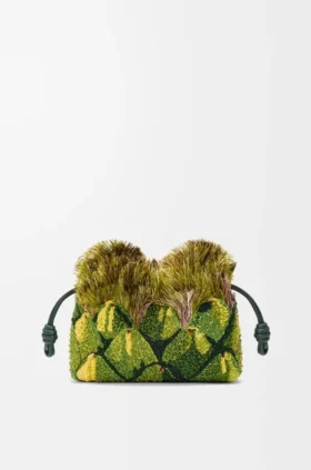 Mini bolso de mano Flamenco con abalorios