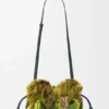 Mini bolso de mano Flamenco con abalorios Mini bolso de mano Flamenco con abalorios