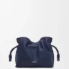 Mini bolso de mano Flamenco en piel de becerro napa Mini bolso de mano Flamenco en piel de becerro napa