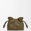 Mini bolso de mano Flamenco en piel de becerro napa Mini bolso de mano Flamenco en piel de becerro napa