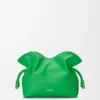 Mini bolso de mano Flamenco en piel de becerro napa Mini bolso de mano Flamenco en piel de becerro napa