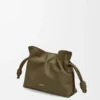 Mini bolso de mano Flamenco en piel de becerro napa Mini bolso de mano Flamenco en piel de becerro napa