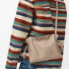 Mini bolso de mano Flamenco en piel de becerro napa Mini bolso de mano Flamenco en piel de becerro napa
