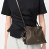 Mini bolso de mano Flamenco en piel de becerro napa Mini bolso de mano Flamenco en piel de becerro napa