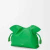 Mini bolso de mano Flamenco en piel de becerro napa Mini bolso de mano Flamenco en piel de becerro napa