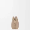 Mini bolso de mano Flamenco en piel de becerro napa Mini bolso de mano Flamenco en piel de becerro napa