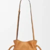 Mini bolso de mano Flamenco en piel de becerro napa Mini bolso de mano Flamenco en piel de becerro napa