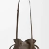 Mini bolso de mano Flamenco en piel de becerro napa Mini bolso de mano Flamenco en piel de becerro napa