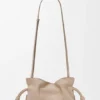 Mini bolso de mano Flamenco en piel de becerro napa Mini bolso de mano Flamenco en piel de becerro napa