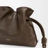 Mini bolso de mano Flamenco en piel de becerro napa Mini bolso de mano Flamenco en piel de becerro napa