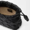 Mini Flamenco Purse en piel de becerro napa plisada Mini Flamenco Purse en piel de becerro napa plisada