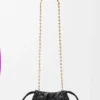 Mini Flamenco Purse en piel de becerro napa plisada Mini Flamenco Purse en piel de becerro napa plisada