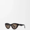Mini gafas de sol Anagram de ojo de gato Mini gafas de sol Anagram de ojo de gato