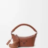 Minibolso Cala en piel de cordero napa suave