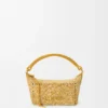 Minibolso Cala en rafia melange Minibolso Cala en rafia melange