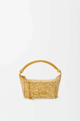 Minibolso Cala en rafia melange