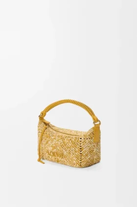 Minibolso Cala en rafia melange