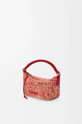 Minibolso Cala en rafia melange