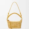 Minibolso Cala en rafia melange Minibolso Cala en rafia melange