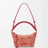 Minibolso Cala en rafia melange Minibolso Cala en rafia melange