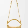 Minibolso Cala en rafia melange Minibolso Cala en rafia melange