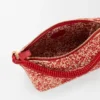 Minibolso Cala en rafia melange Minibolso Cala en rafia melange