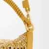 Minibolso Cala en rafia melange Minibolso Cala en rafia melange