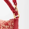 Minibolso Cala en rafia melange Minibolso Cala en rafia melange