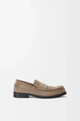Mocasín Bobine en piel de becerro de gamuza