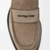 Mocasín Bobine en piel de becerro de gamuza Mocasín Bobine en piel de becerro de gamuza