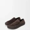 Mocasín «Rio» en gamuza y rafia Mocasín «Rio» en gamuza y rafia