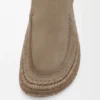 Mocasín «Rio» en gamuza y rafia Mocasín «Rio» en gamuza y rafia