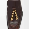 Mocasín tipo mule Edge en piel de becerro cepillada Mocasín tipo mule Edge en piel de becerro cepillada