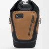 Mochila Flex con cierre enrollable en lona y gamuza Mochila Flex con cierre enrollable en lona y gamuza