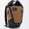 Mochila Flex con cierre enrollable en lona y gamuza Mochila Flex con cierre enrollable en lona y gamuza