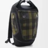 Mochila Flex con cierre enrollable en lona y gamuza cepillada Mochila Flex con cierre enrollable en lona y gamuza cepillada